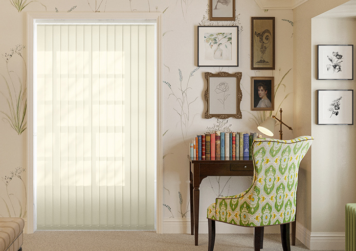 Bordeaux, True Cream - Vertical Blind - Image 6